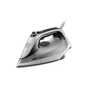 Dry & Steam iron BRAUN TexStyle 7 Pro SI7149WB — 2900 W, 0.3 L tank, 220 g/min steam boost, EloxalPlus soleplate