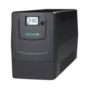 Neatkarīgās barošanas avots ONLINE USV-Systeme YUNTO Smile 400 Line-Interactive 0,4 kVA 240 W 2 AC kontaktligzdas 12 V 4,5 Ah LCD tornis