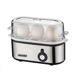Яйцеварка Mesko Home MS 4485 3 яйца 210 Вт Черный Серебристый Прозрачный