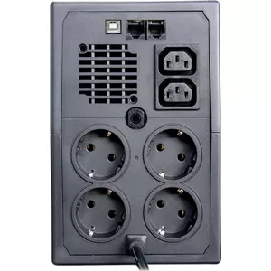 UPS ORVALDI ID1K5CH 1.5 kVA (900 W) Line-Interactive, 24 V akumulators, LCD, USB, kompakts melns