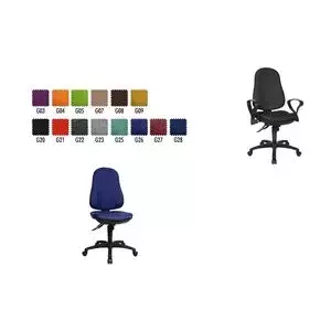 Biroja krēsls Topstar Support SY 8550SG22, maksimāli 120 kg, antracīta