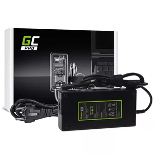 Strāvas adapters Green Cell AD111P 150W 19.5V 7.7A Universāls klēpjdatora adapters Melns