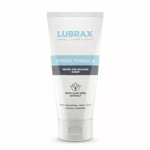Anālais lubrikants LOVEE LUBRAX HYBRID 50 ml — ūdens un silikona bāzes maisījums