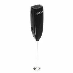 Electric Milk Frother Mesko MS 4493b — handheld, black finish