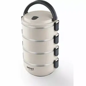 Food thermos LAMART LT6024 2.4 L 4-compartment lunch container