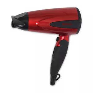 Brock HD 8501 RD Fēns 1600 W Melns un Sarkans ar Jōnizācijas Funkciju Aukstā Gaisa Pogu un Koncentratora Sprauslu