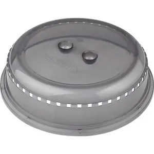 Microwave cookware dish LAMART LT7016, grey plastic, Ø26 cm, height 65 mm
