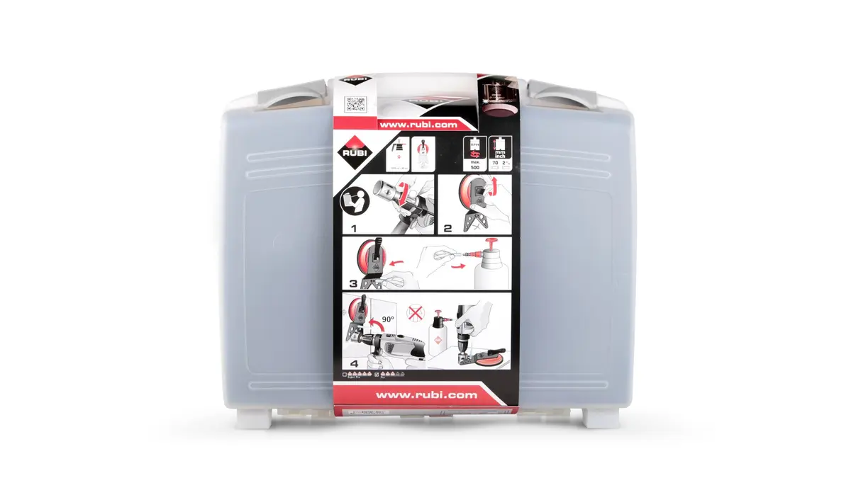 Urbju komplekts RUBI Easy Gres Plus Kit — 7 gab., 27 mm Photo 12