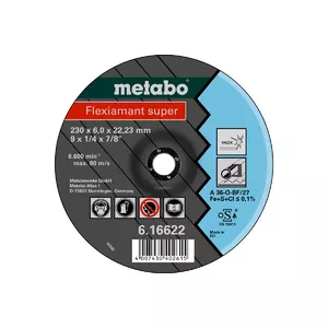 Slīpēšanas disks Metabo 616604000 nerūsējošam tēraudam 15 cm 10200 apgr./min