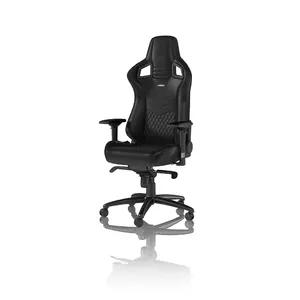 PC spēļu krēsls noblechairs EPIC Mīksts sēdeklis Melns 120 kg