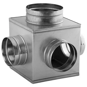 DARCO SRS D125 3x karstā gaisa sadalītājs ventilācijas sistēmām