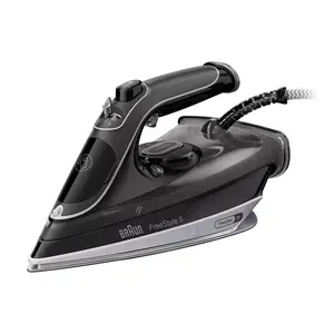 Steam iron BRAUN FreeStyle 5 SI5188BK — 2800 W, EloxalPlus soleplate, 0.33 L tank, 2 m cord, 1.4 kg