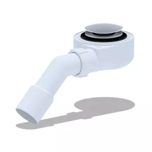 ANI PLAST Shower Tray Siphon 50mm with Click-Clack Mechanism