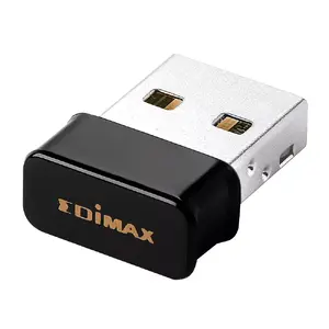 USB WLAN/Bluetooth adapters EDIMAX EW-7611ULB, 150 Mb/s, 2.4 GHz, Wi‑Fi 4 (802.11n), melns