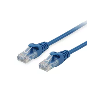 Патч-кабель Equip Cat.6 U/UTP RJ-45 0.5м Синий