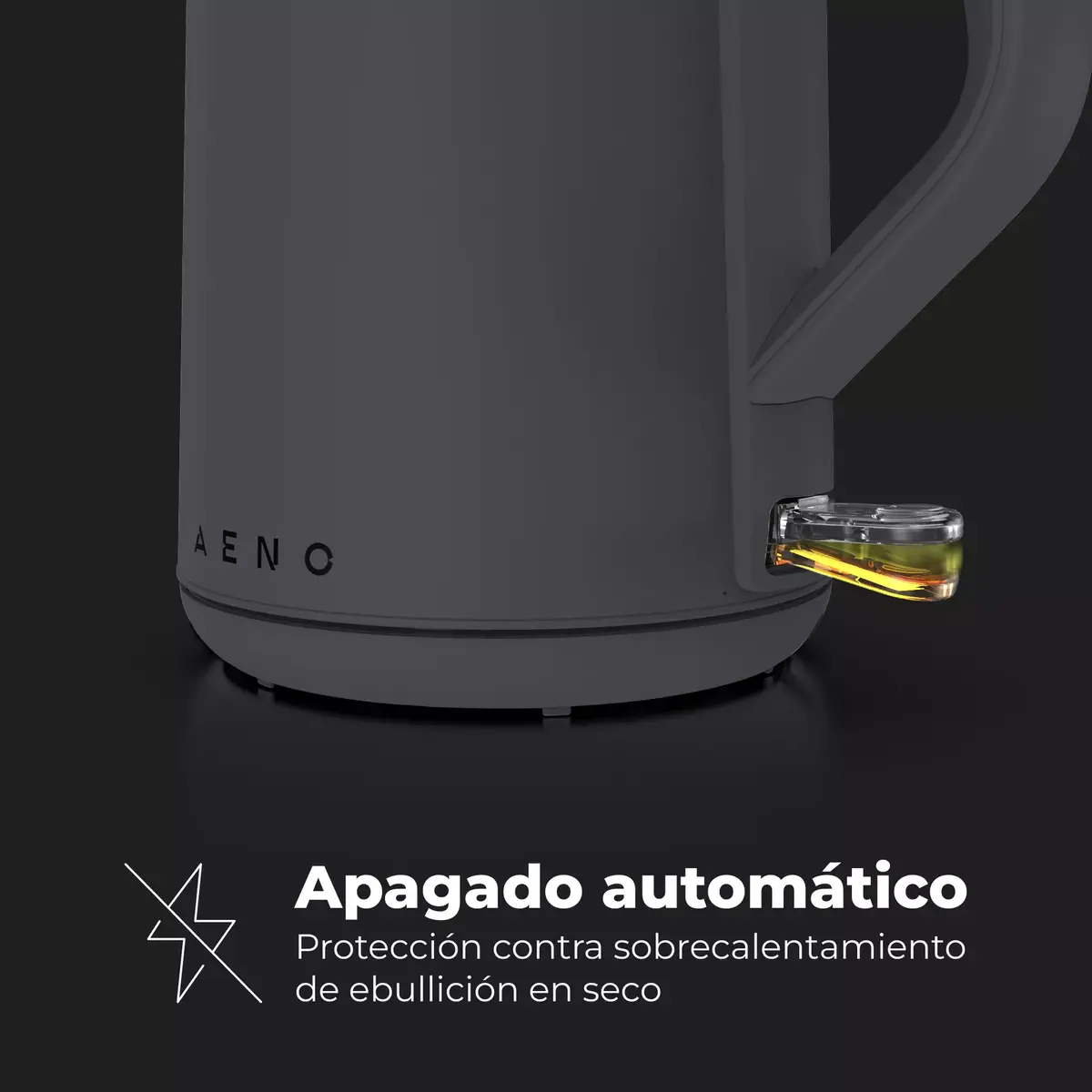 Elektriskā tējkanna AENO 1.5L 1850-2200W EK4 Photo 10