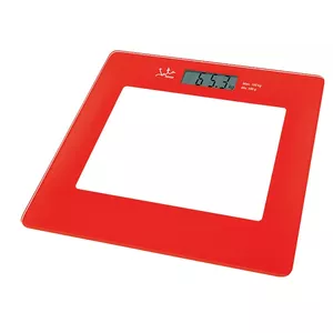 Electronic personal scale JATA 290 Square Red