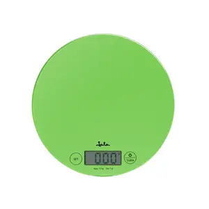 Elektroniskie virtuves svari JATA 722P Zaļi Caurspīdīgi Kvadrātveida