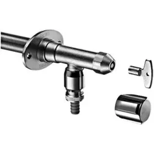 SCHELL SCHELL POLAR Außenwandventil-Set II морозостойкий без воздухоотвода для труб матовый хром (039970399)