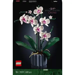 Конструктор LEGO Creator Expert Орхидея 10311 — модель для выставки с подвижными лепестками и подставкой
