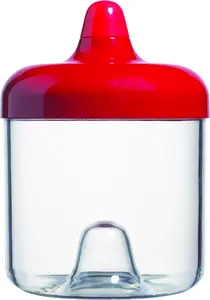 Canister ViceVersa 0.75 L red - ViceVersa portable liquid container, 0.75 liters