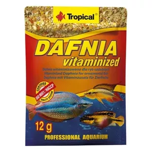 Tropical Dafnia Vitaminized Zivju barība saulē kaltētas dāfnijas 12g