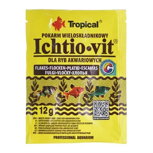 Tropical TROPICAL ICHTIO-VIT 12G barības papildinājums zivīm 12 g