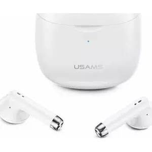 Bluetooth Austiņas Usams TW S 5.0 IA Series White