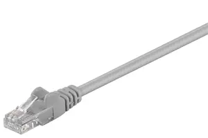 Tīkla kabelis MicroConnect B-UTP5005 Cat5e U/UTP RJ-45 vīrišķais pret RJ-45 vīrišķais 0.5 m pelēks