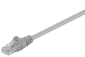 MicroConnect B-UTP501 Cat5e U/UTP tīkla kabelis 1 m pelēks RJ-45 apaļš 1000 Mbit/s