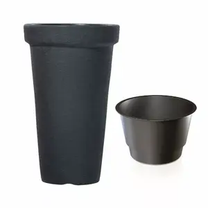 Puķu pods Prosperplast DPC40 D40 S433 — plastmasas podiņš, modelis DPC40-S433