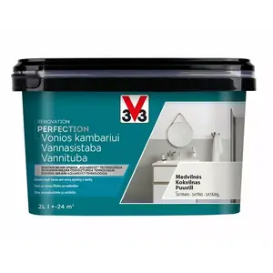 Krāsa V33 Perf Cotton Color 2 L — vannas istabai, 2 L ūdens bāzes apdare