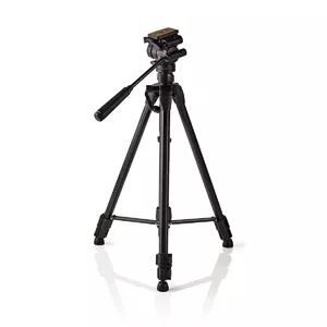 Statīvs Nedis TPOD4200BK — universāls 3 kāju statīvs, maksimālais augstums 1650 mm, slodze 3 kg, melns