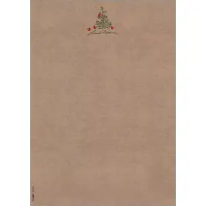 Sigel DP415 Christmas motif printing paper A4 100 g/m² 100 sheets universal colored kraft paper