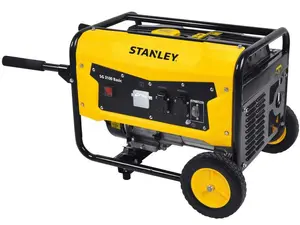Портативный бензиновый генератор STANLEY SG3100 — ном. 2600 Вт, макс. 3100 Вт, OHV 1‑цилиндр 212 см³, бак 15 л, 230 В розетки