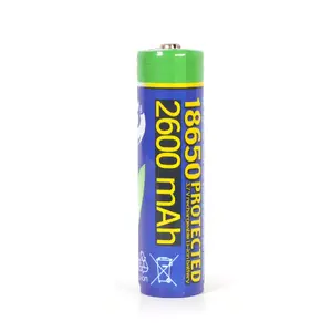 Rechargeable battery Gembird EG-BA-18650/2600 Lithium-Ion 3.7V 2600mAh