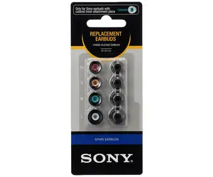 Sony EP-EX10A rezerves ausu spilventiņi un uzgaļi melnā krāsā