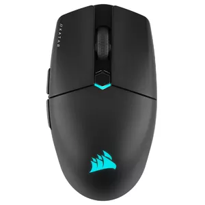 Беспроводная игровая мышь Corsair Katar Elite черная 26000 DPI оптическая для правой руки 6 кнопок RF Wireless и Bluetooth