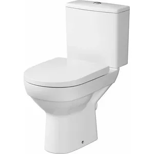 Комплект унитаза CERSANIT City K35-035, высота 67 см, компактный, белый