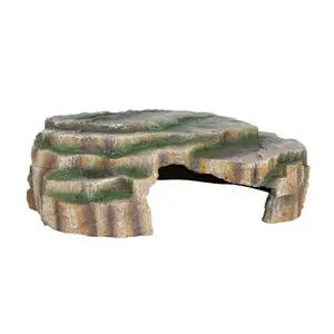 Rāpuļu ala Trixie TX-76212 — poliestera un sveķu maskēšanās vieta, 300×250×100 mm