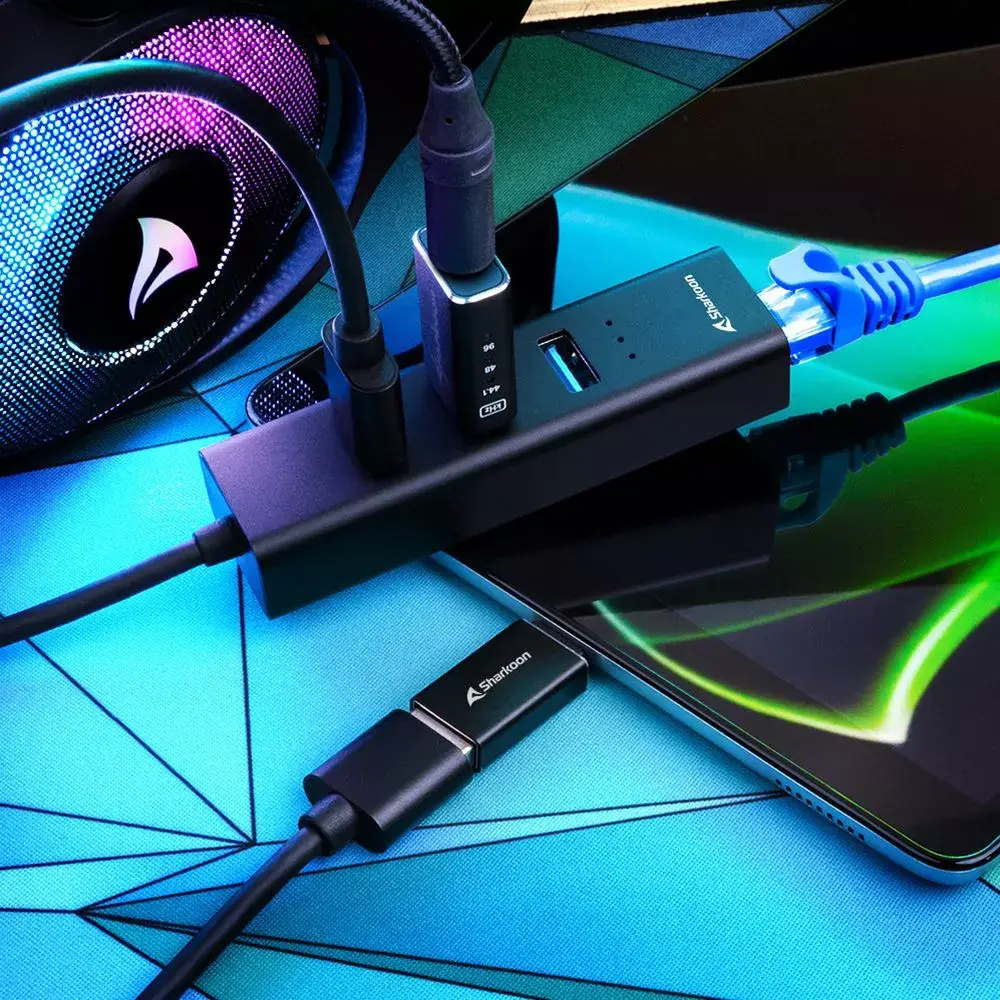 Klēpjdatora dokstacija Sharkoon bezvadu USB 3.2 Gen 1 Type-C Photo 3