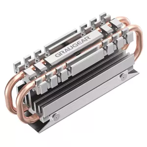 Siltuma izkliedētājs GRAUGEAR G-M2HS06 alumīnija vara M.2 NVMe SSD