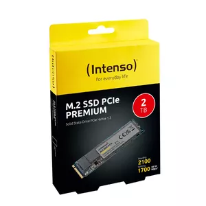 Intenso Premium 2 TB M.2 PCI Express 3.0 NVMe 3D NAND Solid State Drive for PC