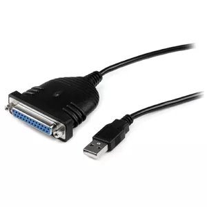 USB uz DB25 paralēlais printera adaptera kabelis StarTech.com ICUSB1284D25