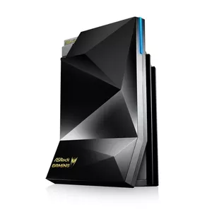 Wired router ASROCK G10 AC2600 — Dual‑band Wi‑Fi 802.11ac, Gigabit Ethernet, USB 3.2, 256MB flash / 512MB RAM, Black