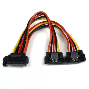 SATA Power Y Splitter Cable Adapter M/F StarTech.com PYO2LSATA