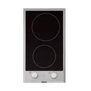 Iebūvējamā keramiskā plīts virsma Beko HDCC 32200 X, 2 zonas, skārienvadība