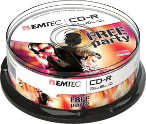 CD-R Emtec ECOC802552CB 700 MB 52x 25 pcs