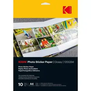 Pašlīmējošs papīrs Kodak SB7642 A4 (MPN 3510645) — A4 izmērs, drukājami etiķešu loksnes