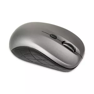 Bezvadu optiskā pele IBOX Rosella Home RF, ambidekstra, 1600 DPI, 2.4 GHz nano uztvērējs, 3 pogas, pelēka